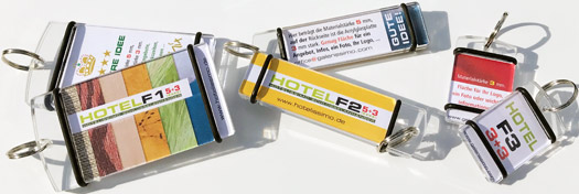 frei gestaltbare Fotoschlüsselanhänger